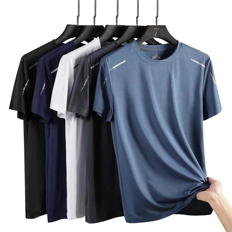 Men's Quick-Dry Running T-Shirt | Breathable Outdoor Sports Tee