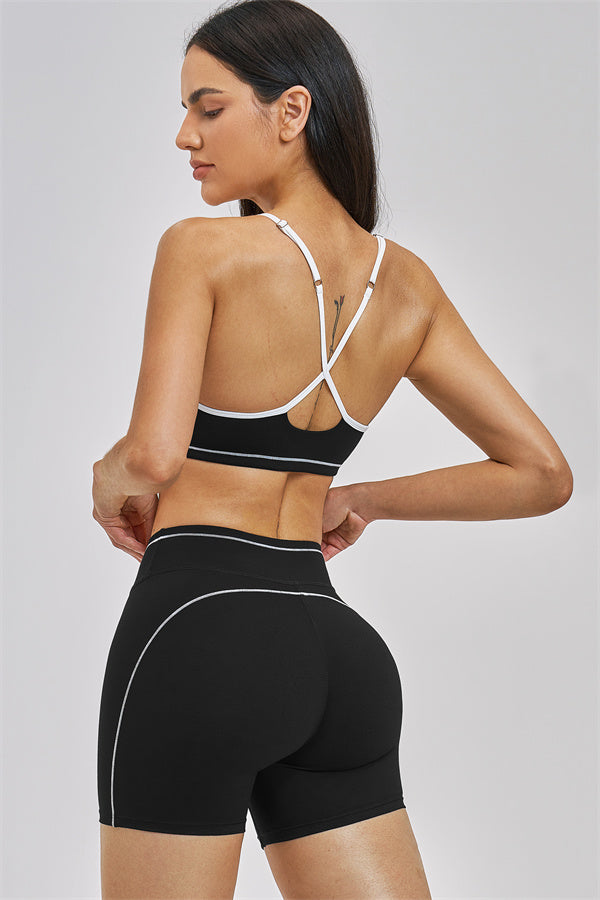 Unbound Sports Bra & Shorts 2-Piece Set | Fitglutes