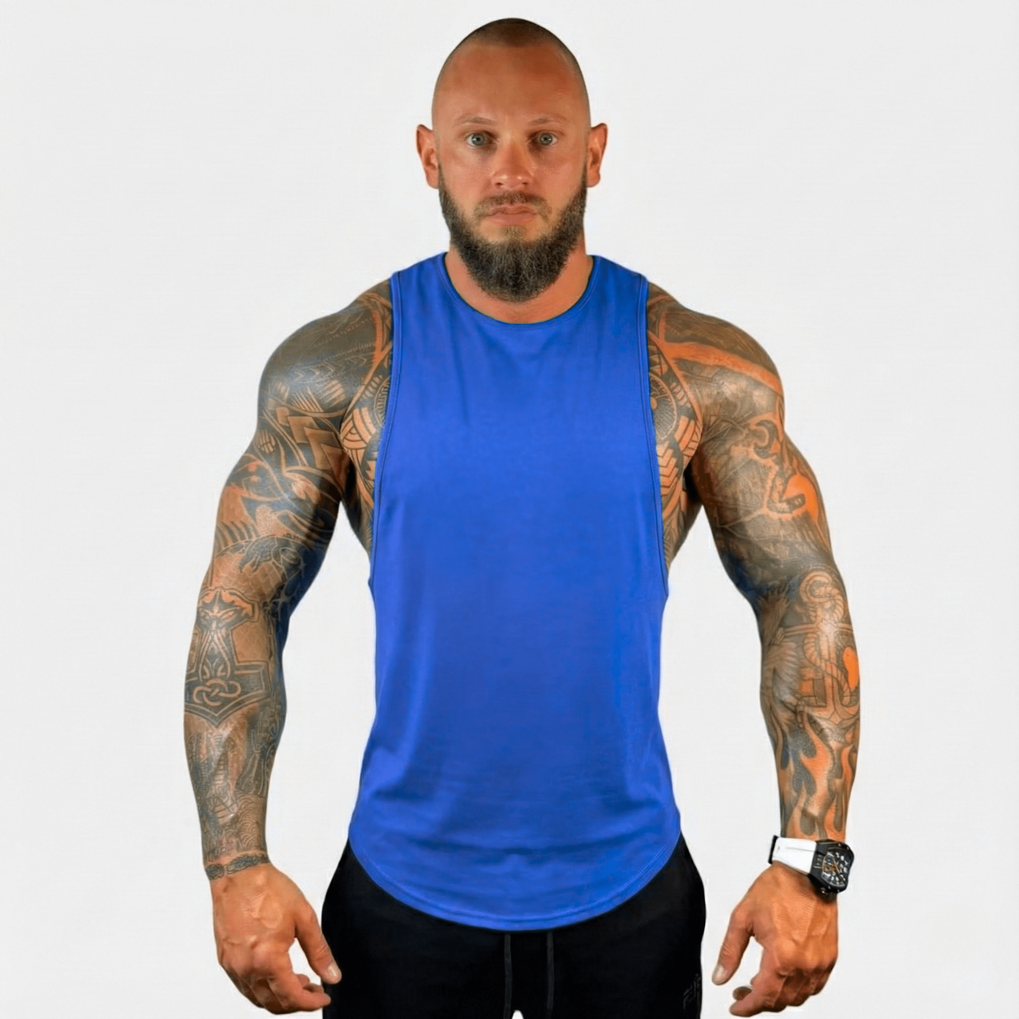 Drop Arm Tank Top — Tri-Blend Racerback