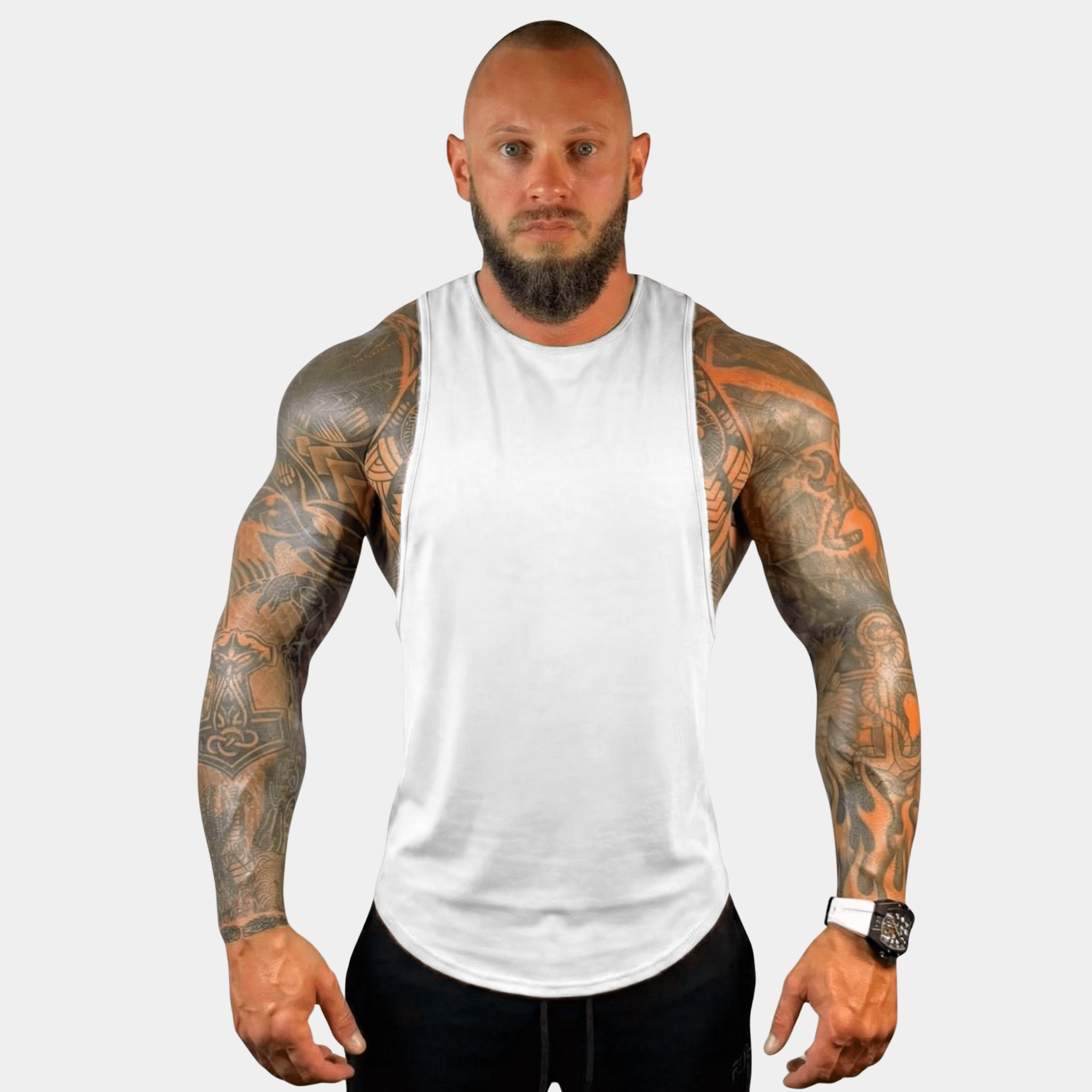 Drop Arm Tank Top — Tri-Blend Racerback