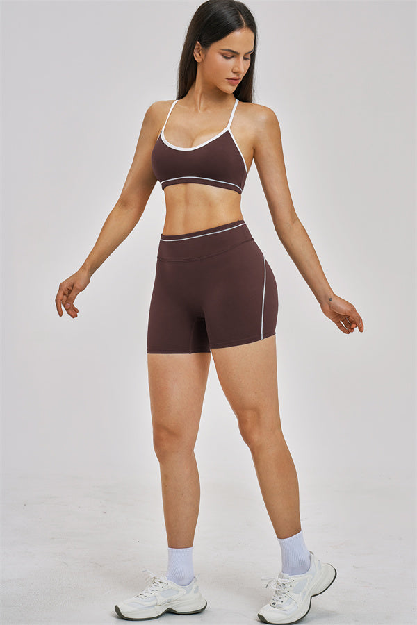 Unbound Sports Bra & Shorts 2-Piece Set | Fitglutes