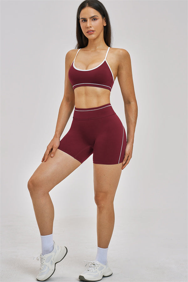 Unbound Sports Bra & Shorts 2-Piece Set | Fitglutes
