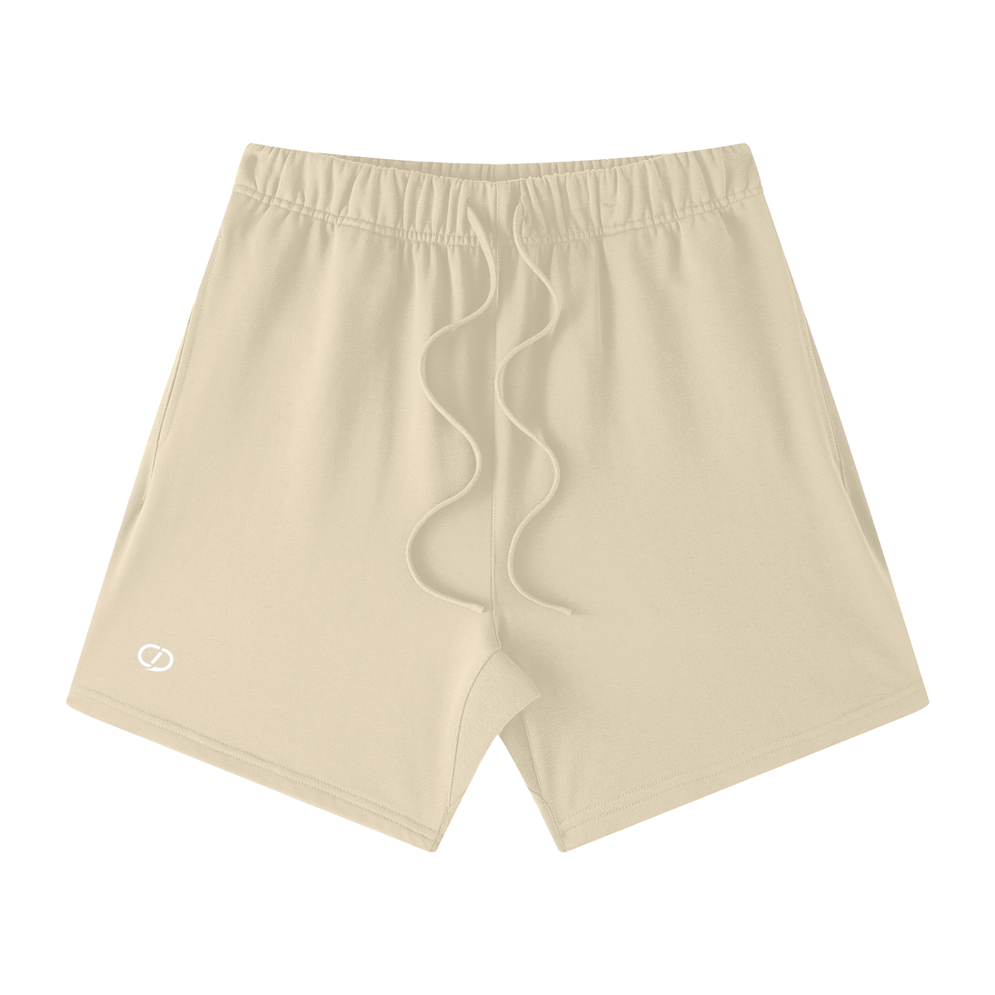 Men's Camel Shorts - Gym Shorts - Front view