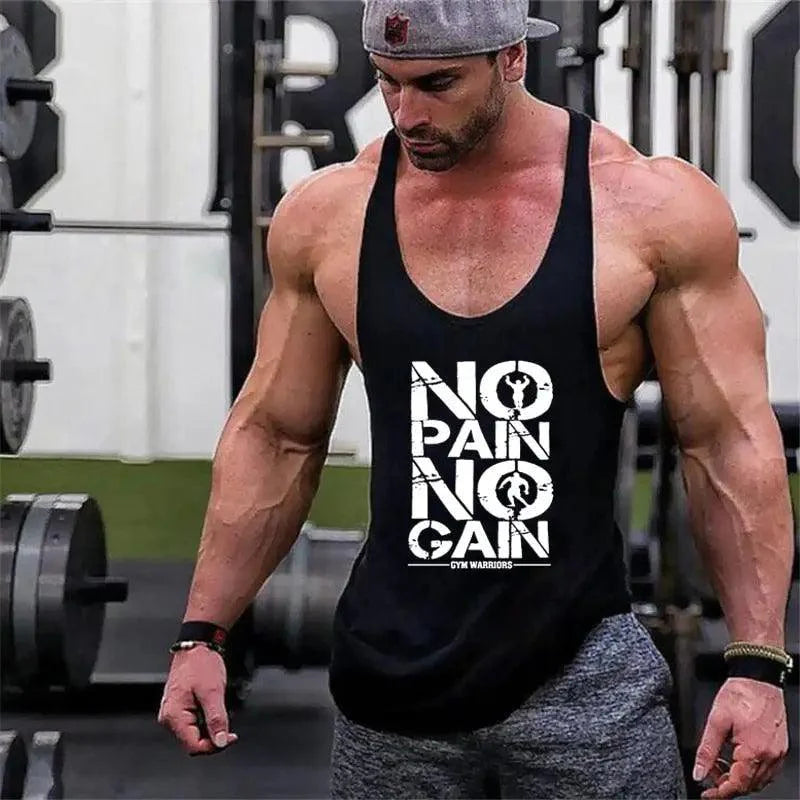 Men's Bodybuilding Gym Tank Top