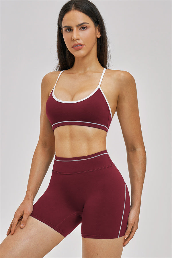 Unbound Sports Bra & Shorts 2-Piece Set | Fitglutes