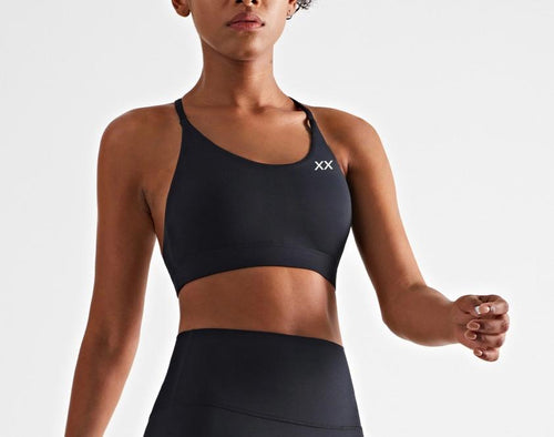 Aria Bra in Black — Front View