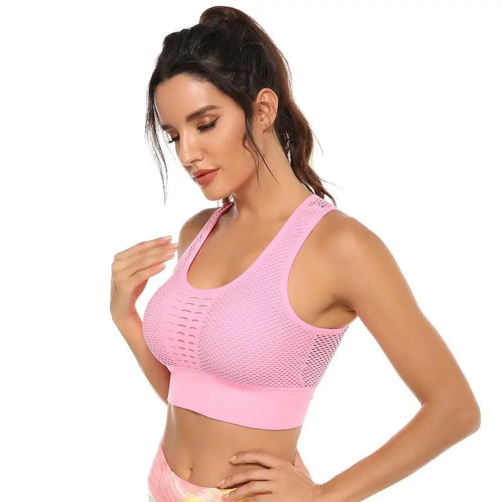 Women's Backless Sports Bra & Yoga Vest Top