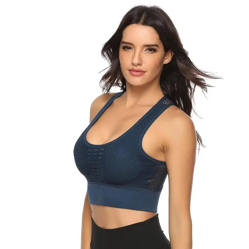 Women's Backless Sports Bra & Yoga Vest Top