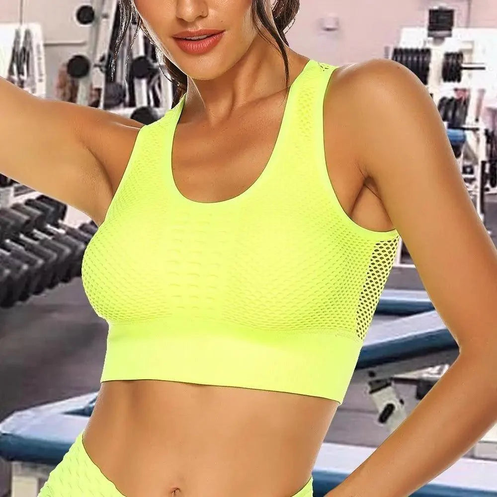 Women's Backless Sports Bra & Yoga Vest Top