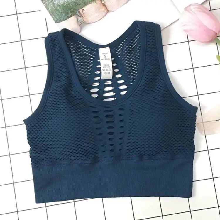 Women's Backless Sports Bra & Yoga Vest Top