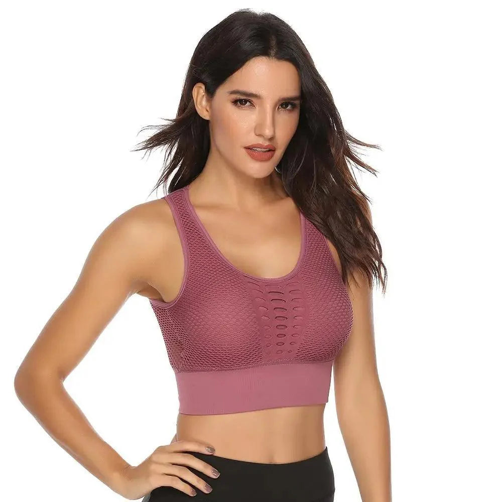 Women's Backless Sports Bra & Yoga Vest Top