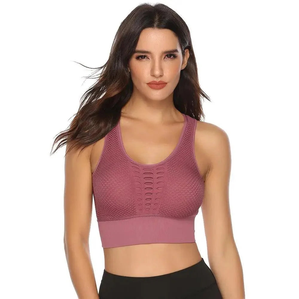 Women's Backless Sports Bra & Yoga Vest Top