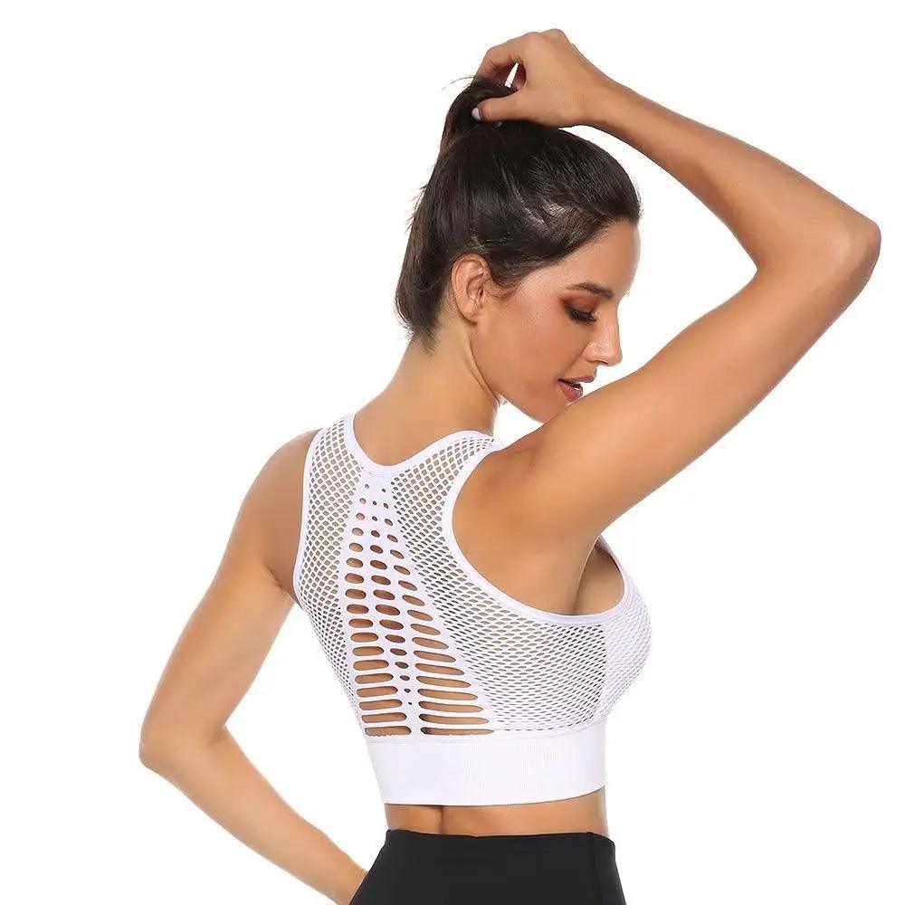 Women's Backless Sports Bra & Yoga Vest Top