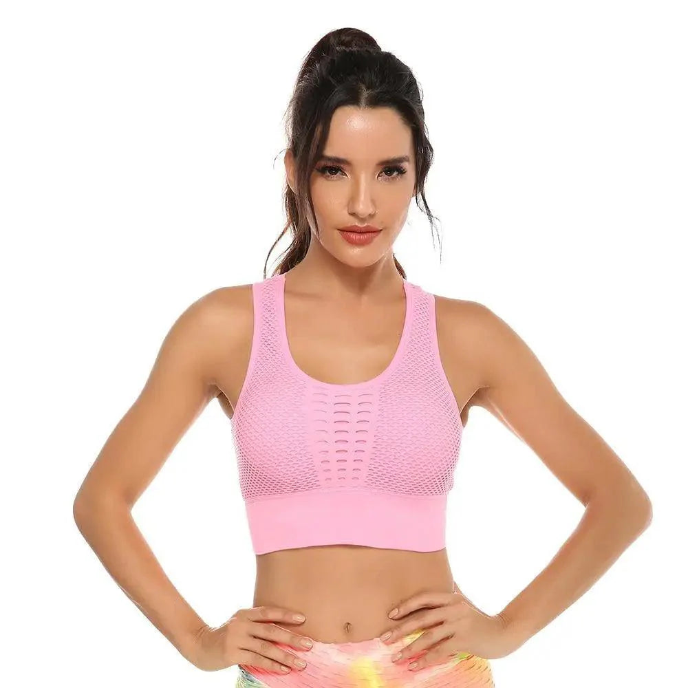 Women's Backless Sports Bra & Yoga Vest Top