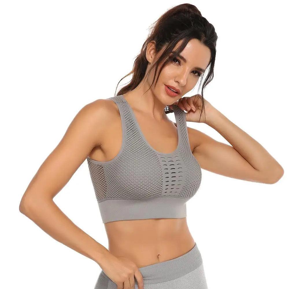 Women's Backless Sports Bra & Yoga Vest Top