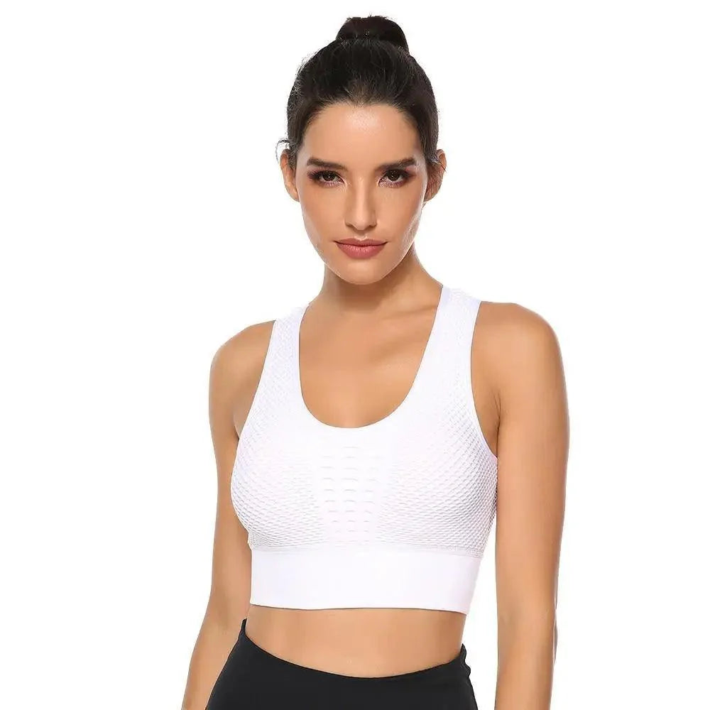 Women's Backless Sports Bra & Yoga Vest Top
