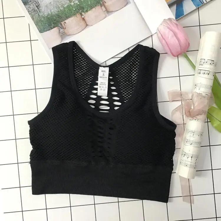Women's Backless Sports Bra & Yoga Vest Top