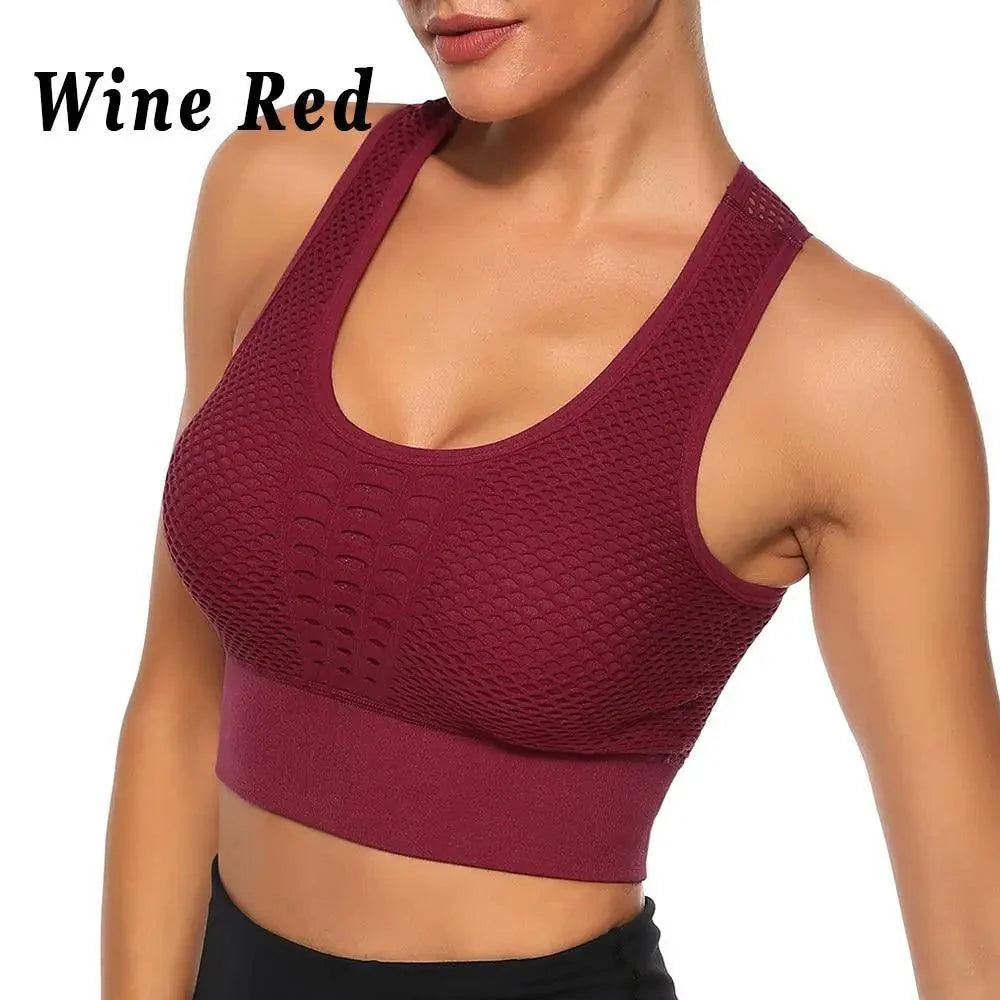 Women's Backless Sports Bra & Yoga Vest Top