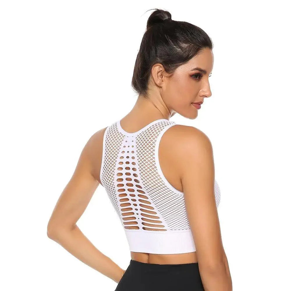 Women's Backless Sports Bra & Yoga Vest Top