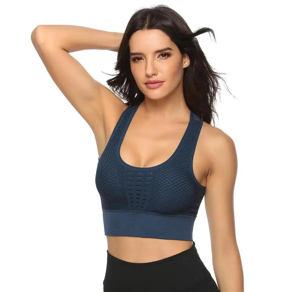 Women's Backless Sports Bra & Yoga Vest Top