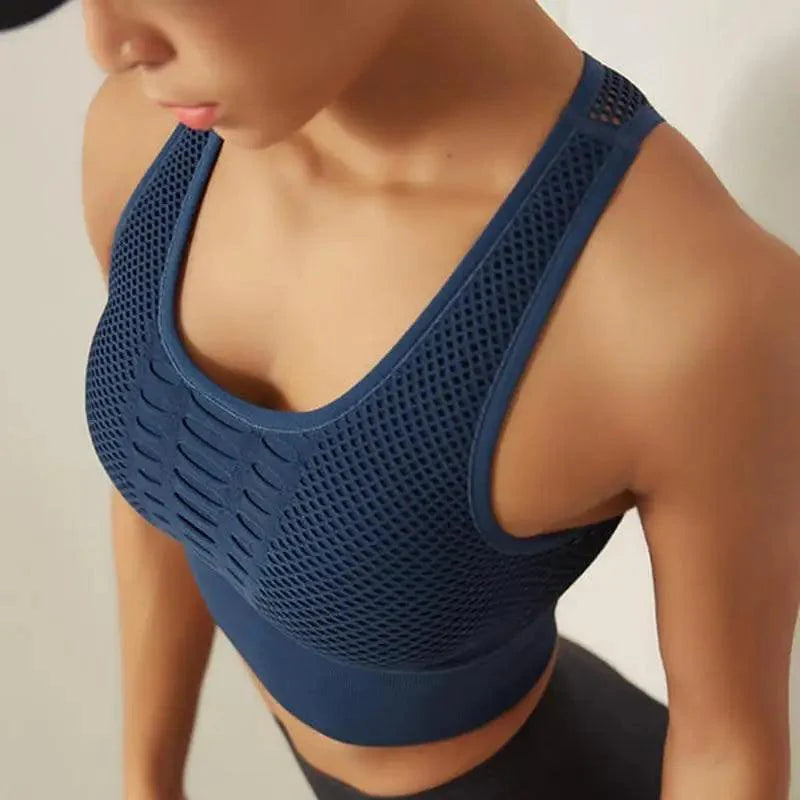 Women's Backless Sports Bra & Yoga Vest Top