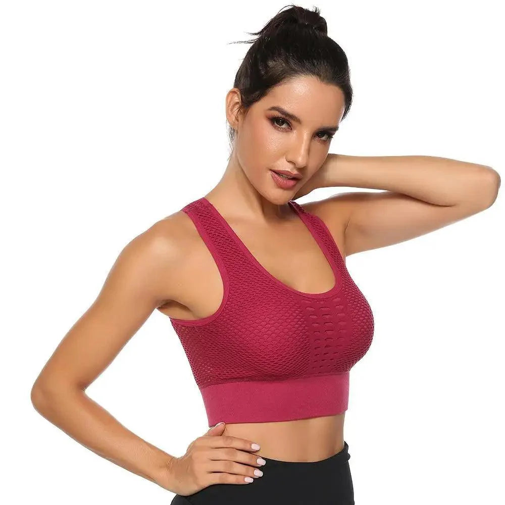 Women's Backless Sports Bra & Yoga Vest Top