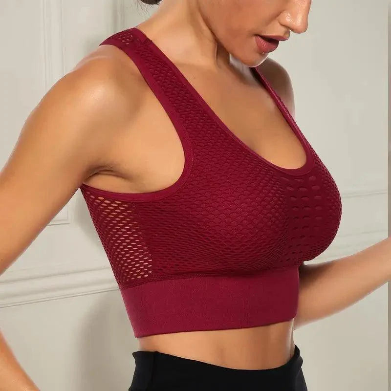 Women's Backless Sports Bra & Yoga Vest Top