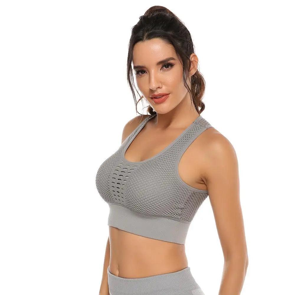 Women's Backless Sports Bra & Yoga Vest Top