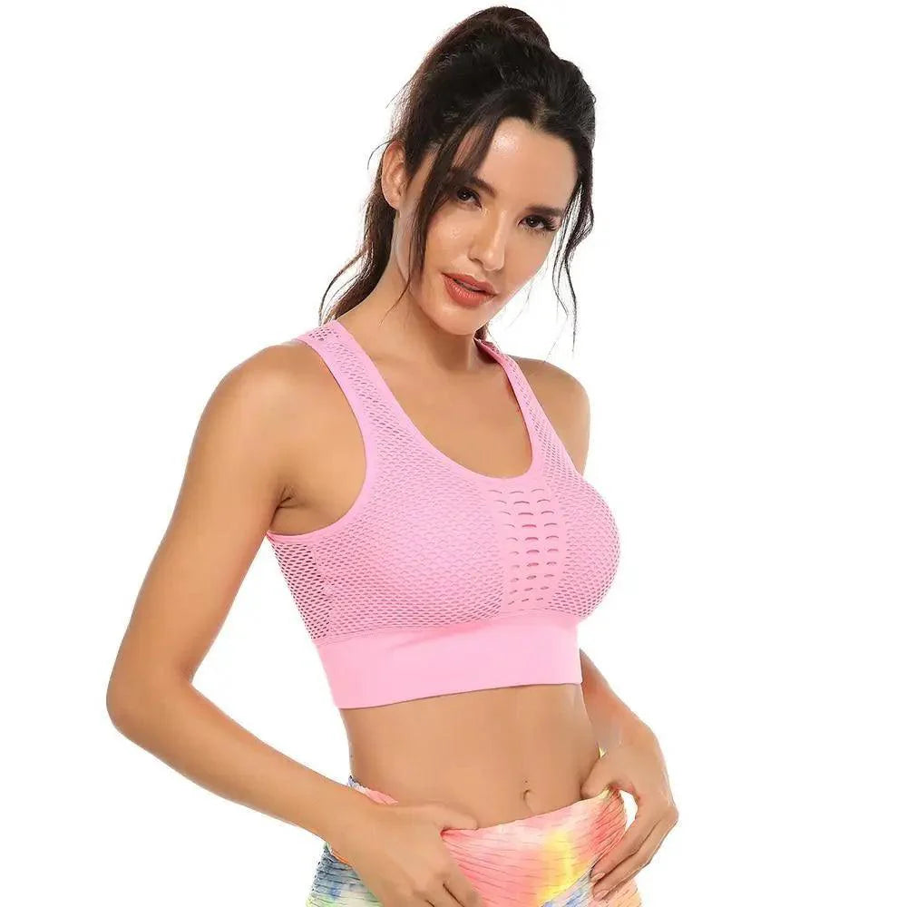Women's Backless Sports Bra & Yoga Vest Top