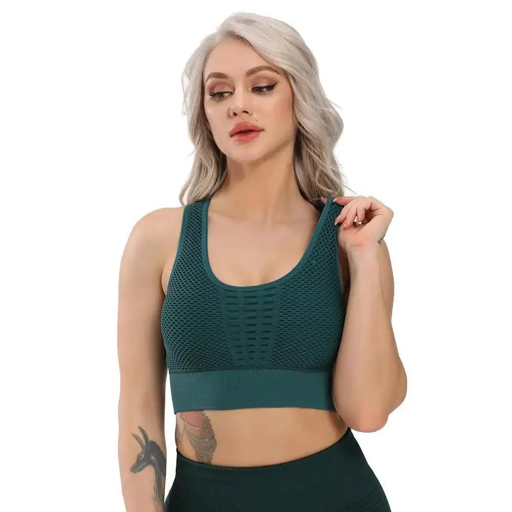 Women's Backless Sports Bra & Yoga Vest Top