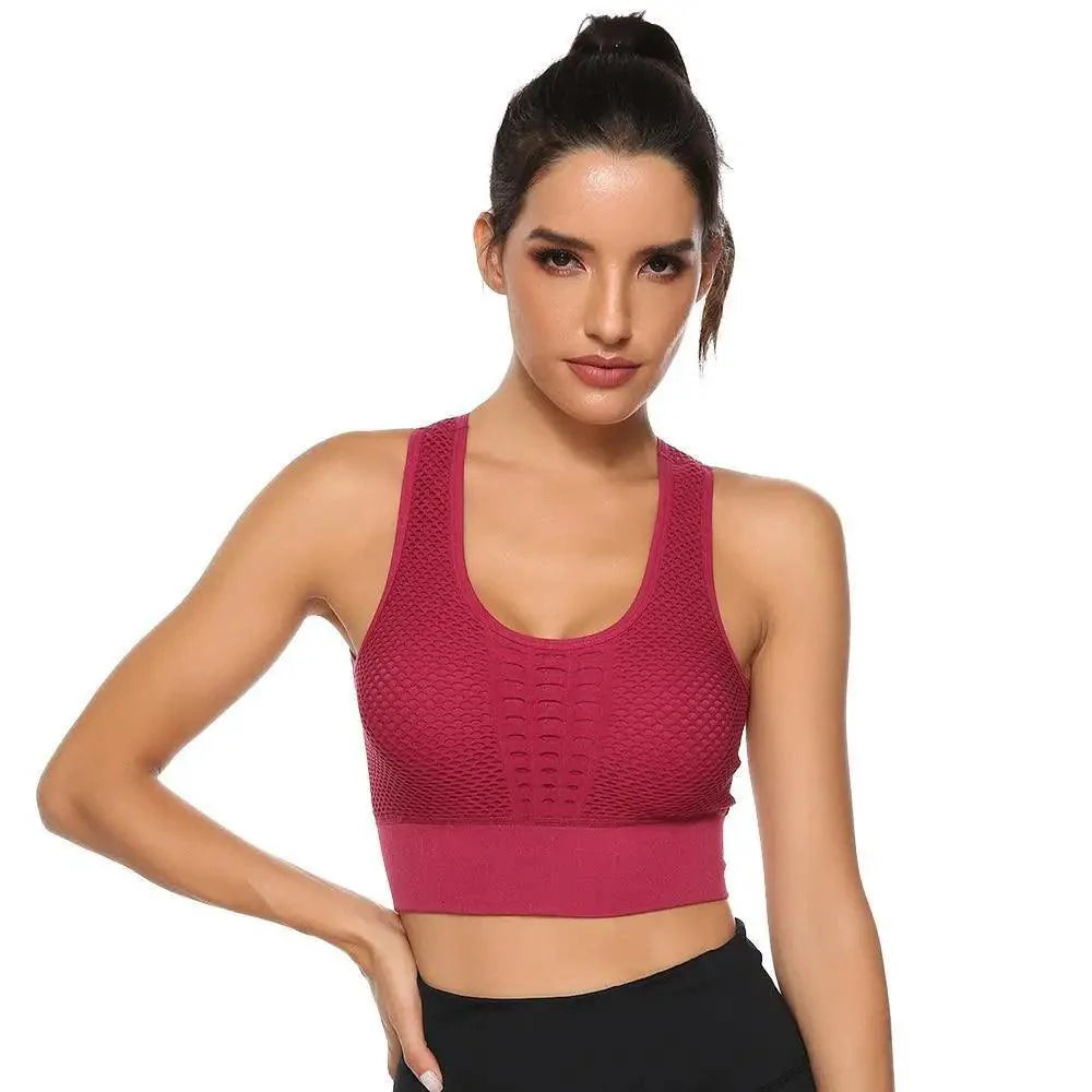 Women's Backless Sports Bra & Yoga Vest Top