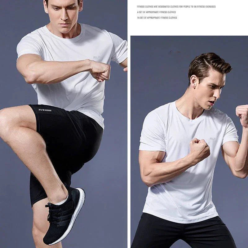 Men's Quick-Dry Compression Fitness T-Shirt