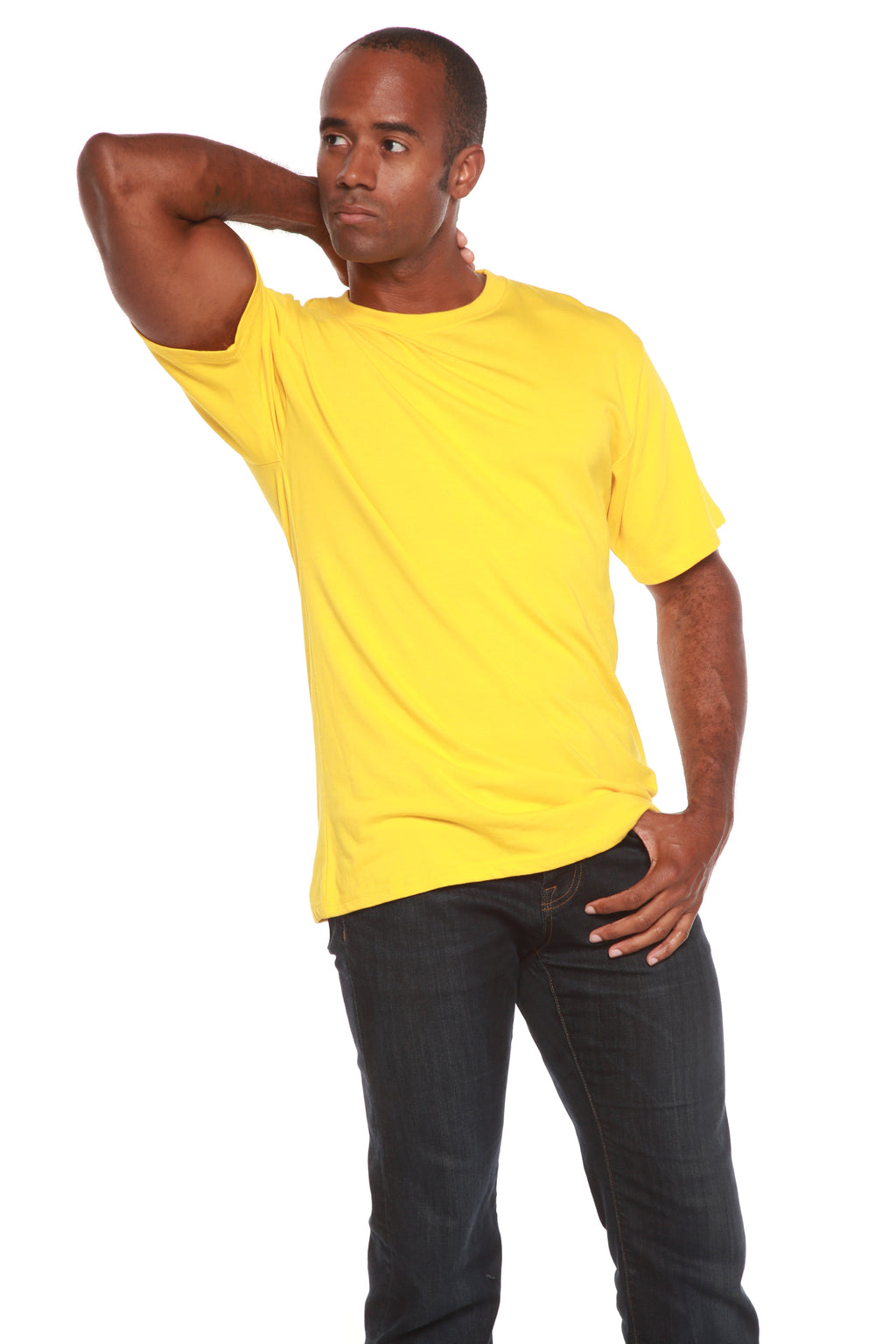 Men's Bamboo Viscose Crew Neck Tee — Classic Cut