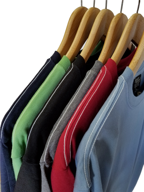 Men's Bamboo Contrast Stitch T-Shirt | Spun Bamboo