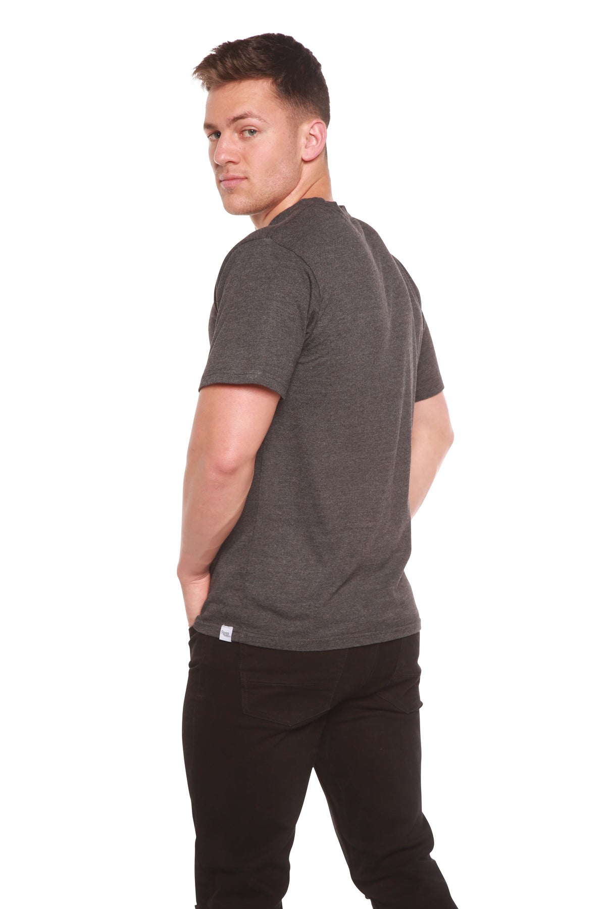 Men's Bamboo Contrast Stitch T-Shirt | Spun Bamboo