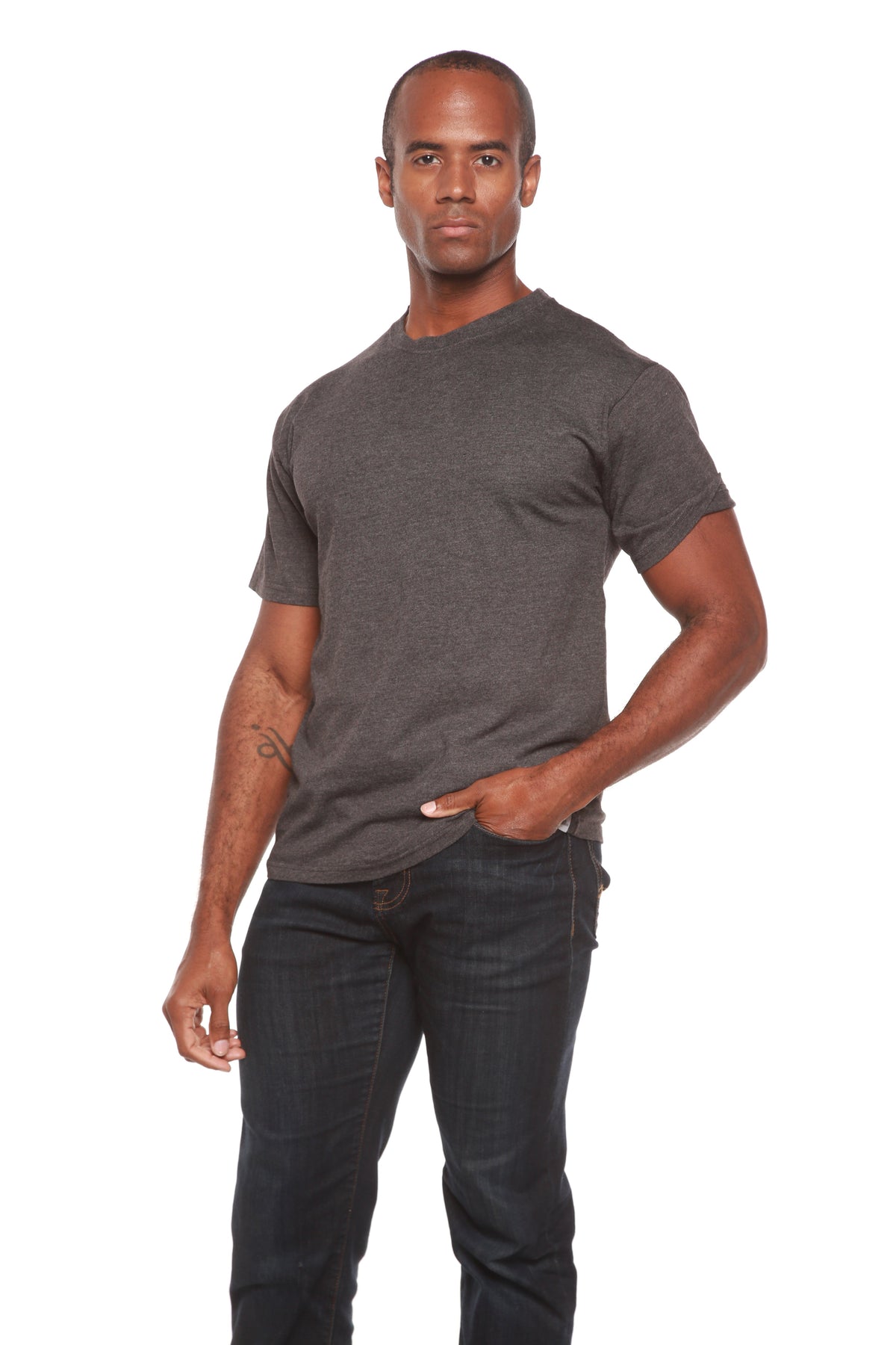 Men's Bamboo Contrast Stitch T-Shirt | Spun Bamboo